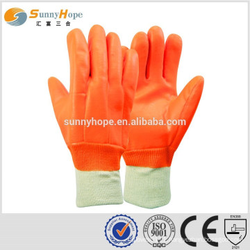 sunnyhope Fluorescent pvc oil and gas safety glove